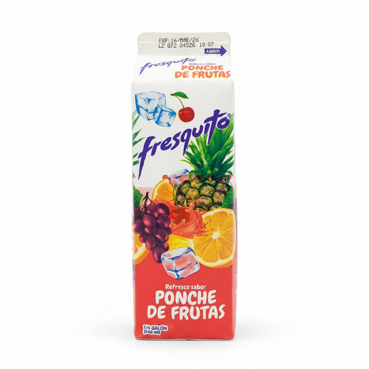 FRESQUITO PONCHE DE FRUTAS 1/4GL