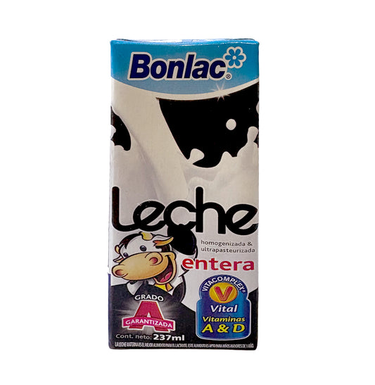 LECHE GRADO A ENTERA UHT BONLAC 237ML