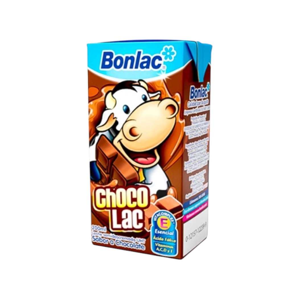 LECHE CHOCOLATE UHT BONLAC 200ML