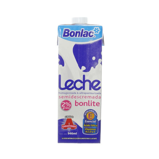 LECHE SEMIDESCREMADA UHT 946ML
