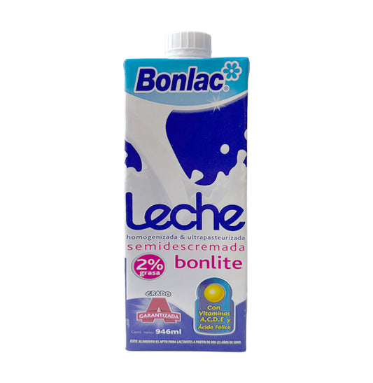 LECHE SEMIDESCREMADA UHT 946ML
