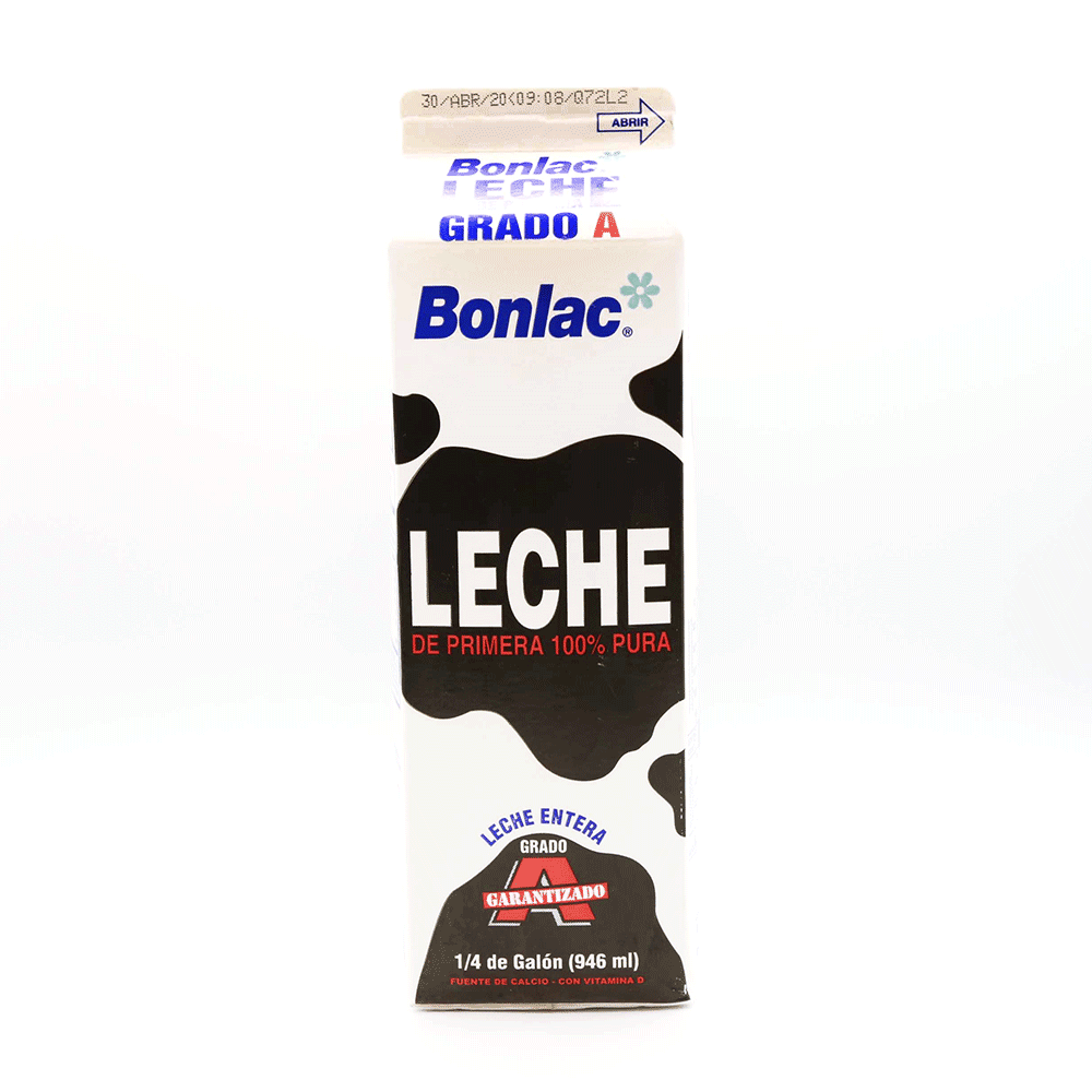 LECHE ENTERA BONLAC 1/4GL