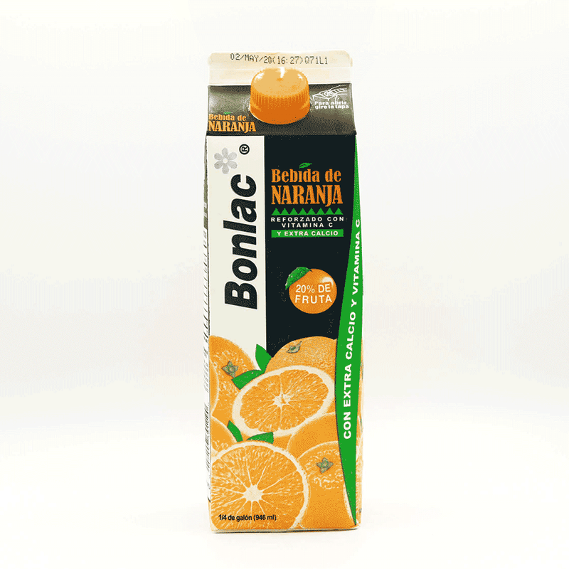 BEBIDA DE NARANJA BONLAC 1/4GL