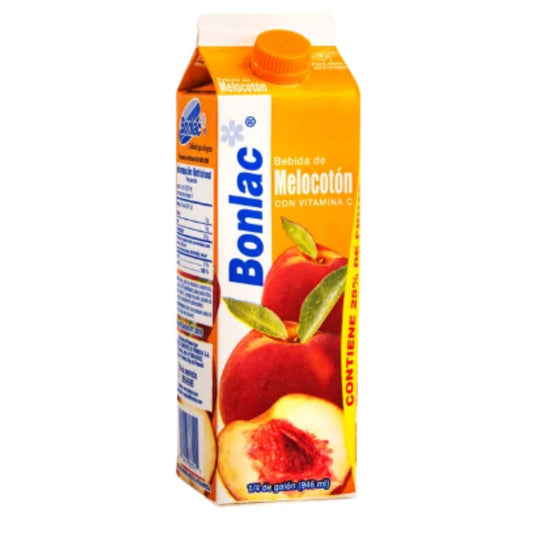 BEBIDA DE MELOCOTON BONLAC 1/4GL
