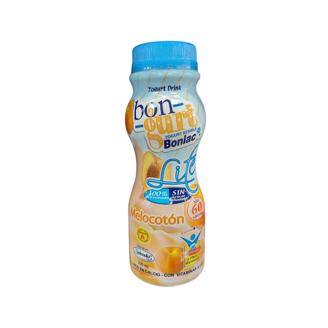 BONGURT BONLAC LITE MELOCOTON 200ML
