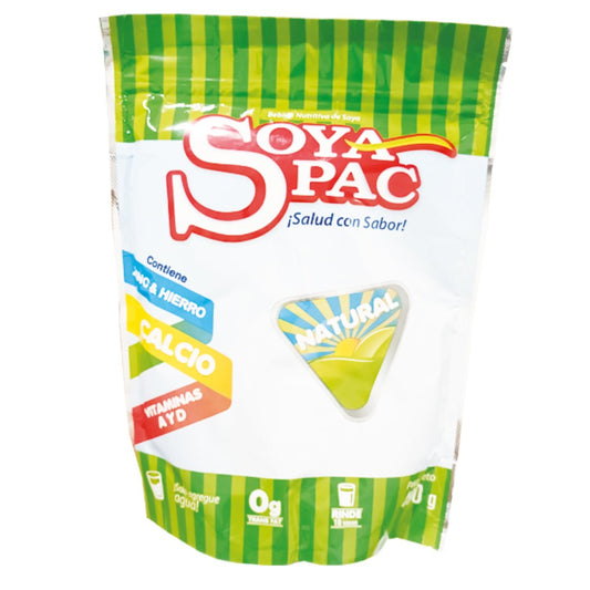 BEBIDA DE SOYA NATURAL SOYAPAC 400GR