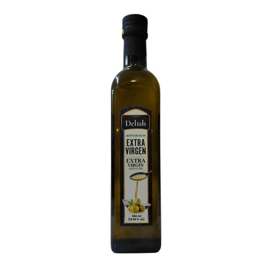 ACEITE EXTRA VIRGEN DE OLIVA DELISH 500ML
