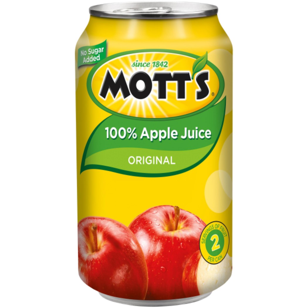 JUGO DE MANZANA LATA MOTT'S 11.5OZ