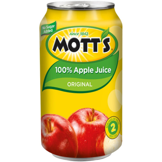 JUGO DE MANZANA LATA MOTT'S 11.5OZ