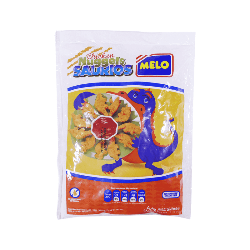 NUGGETS SAURIOS MELO 340GR