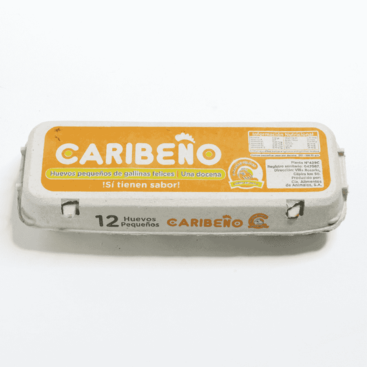HUEVOS EMP CARIBENO PEQUENOS 12UND