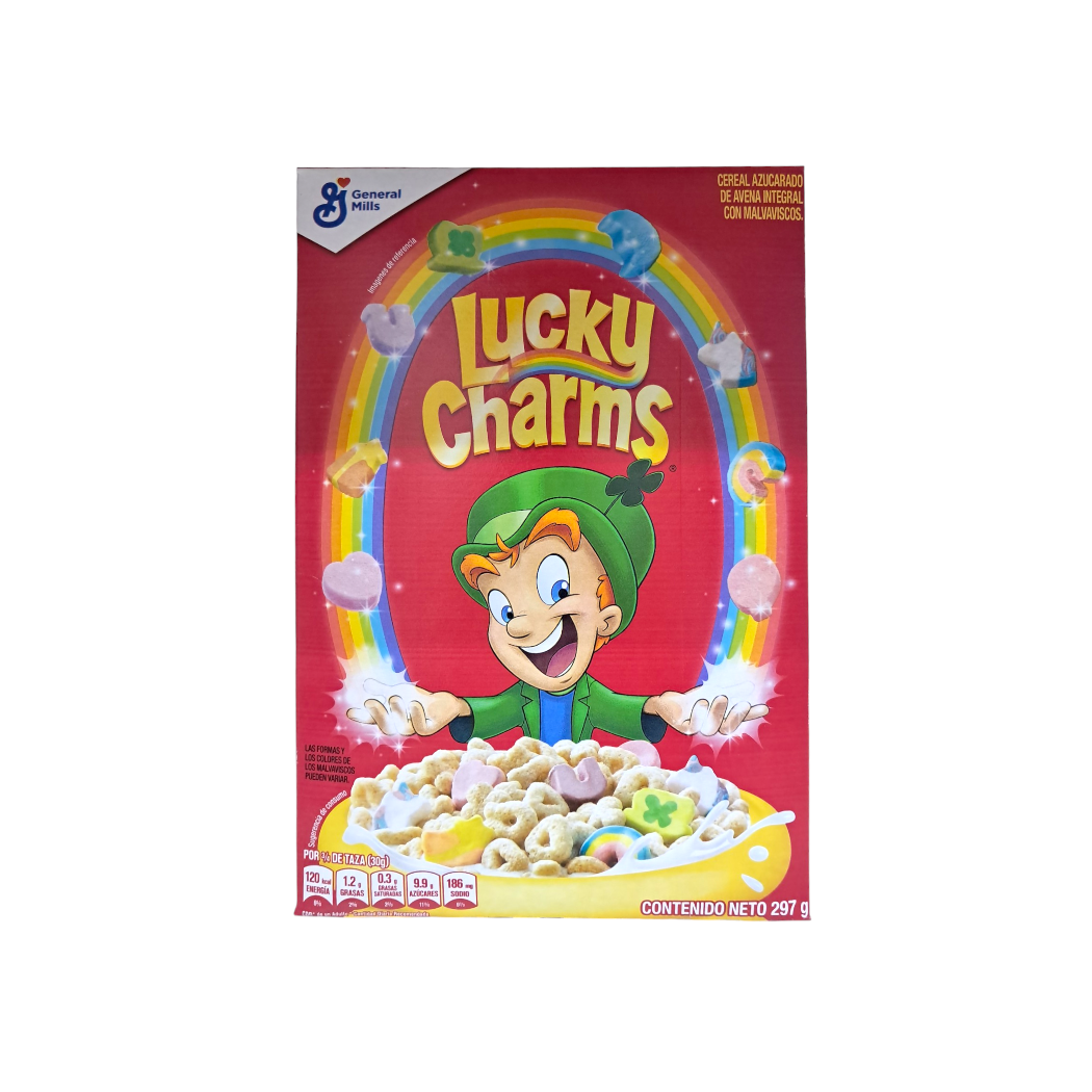 CEREAL DE AVENA LUCKY CHARMS 297GR