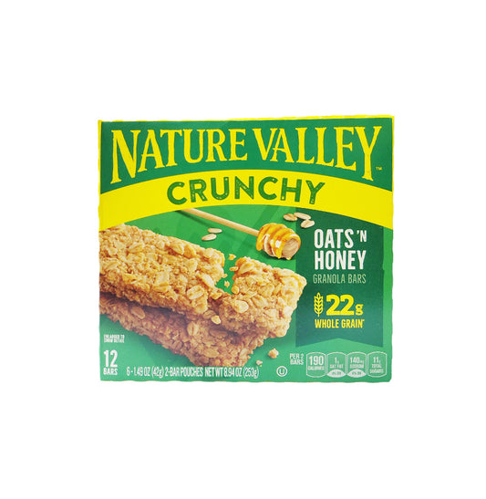 BARRA DE MIEL/AVENA NATURE VALLEY10OZ