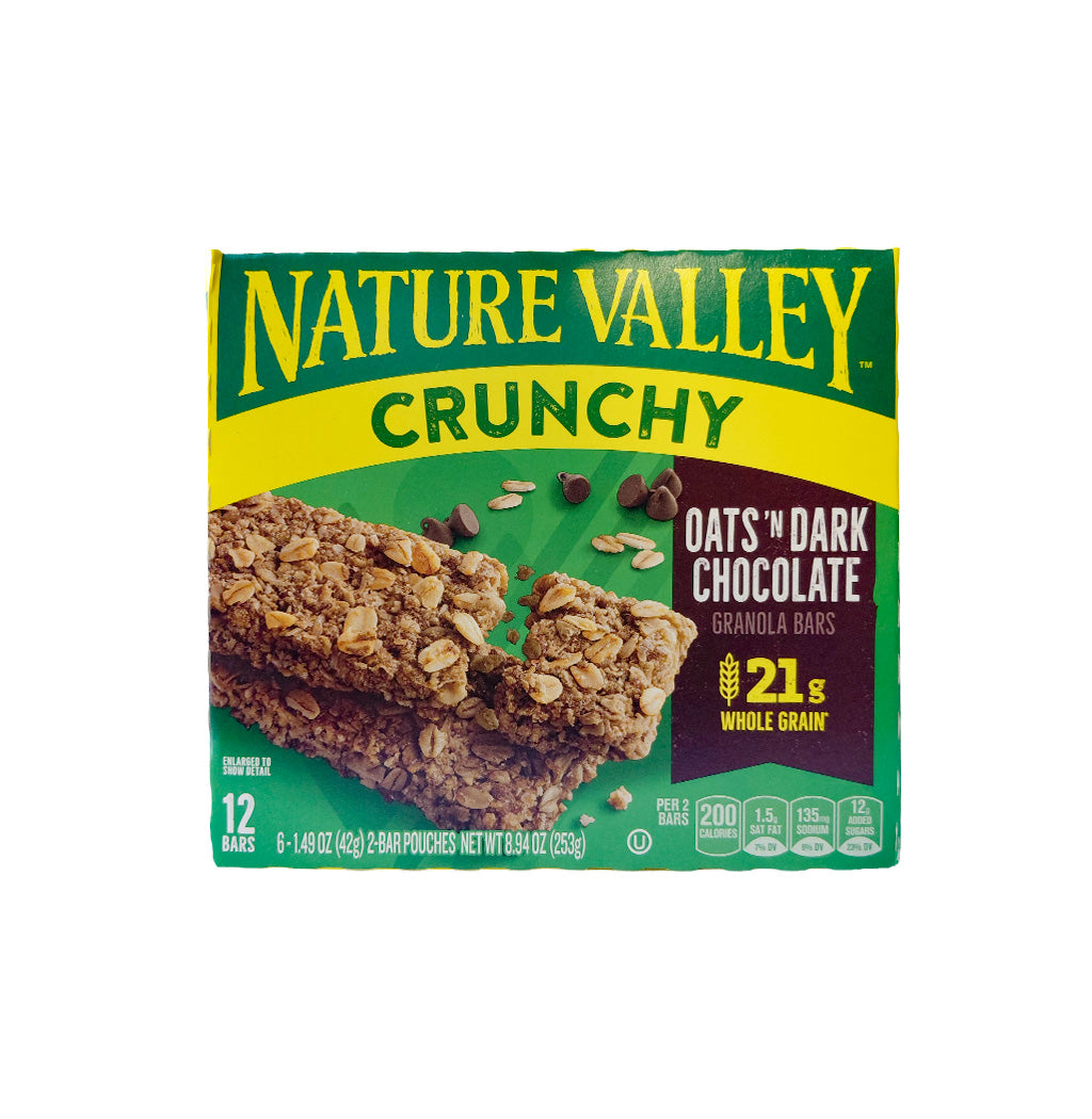 BARRA DE AVENA/CHOCOLATE NEGRO NATURE VALLEY 6U
