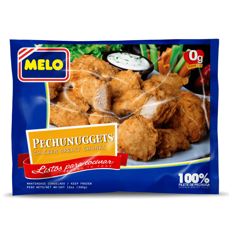 PECHUNUGGETS MELO 340GR