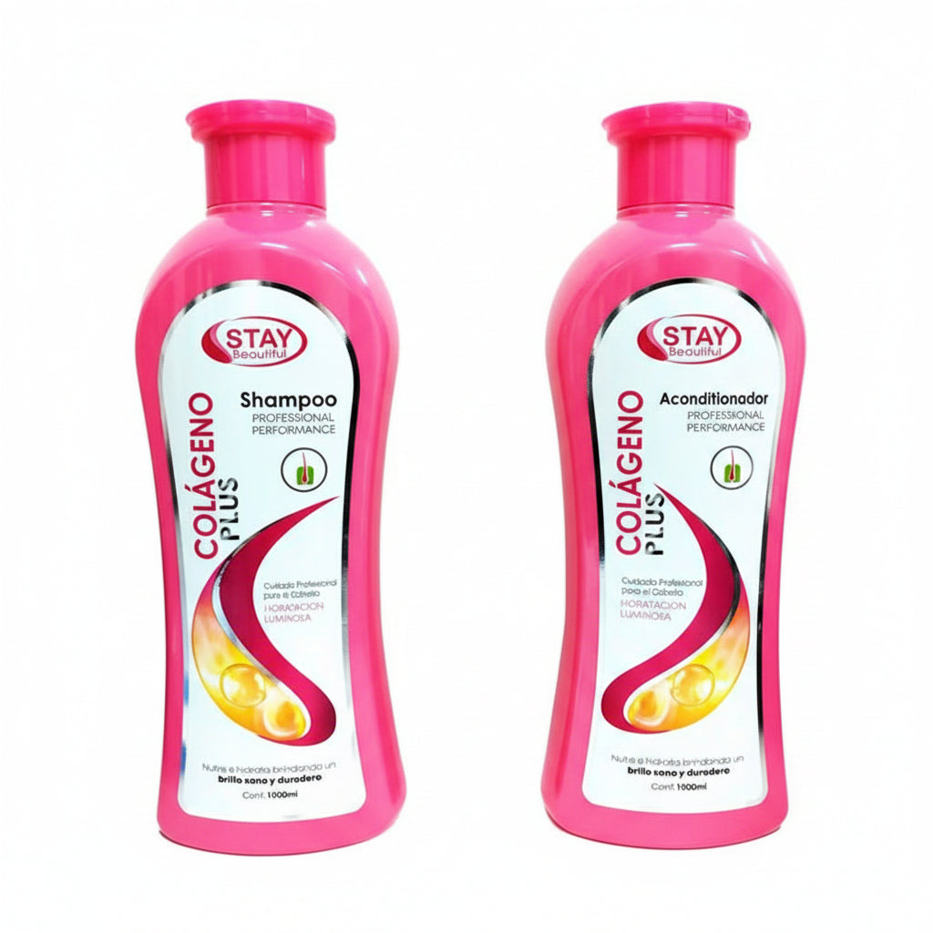 SHAMPOO Y ACONDICIONADOR COLÁGENO