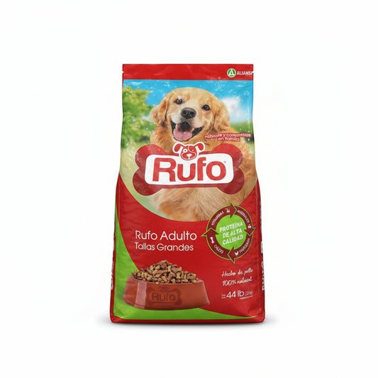 ALIMENTO PARA PERRO ADULTO RUFO 44LB