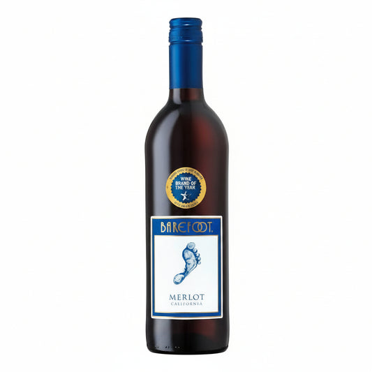 VINO TINTO MERLOT BAREFOOT 750ML
