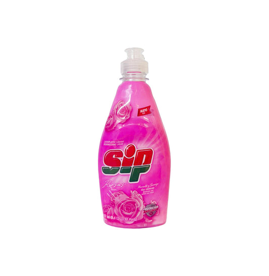 LAVAPLATOS LÍQUIDO ROSA 400ML
