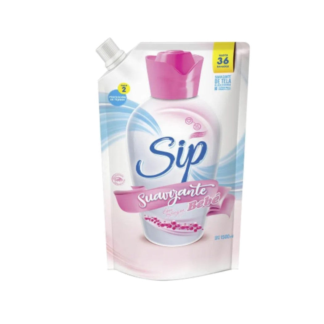 SUAVIZANTE PARA ROPA DE BEBÉ SIP 1500ML