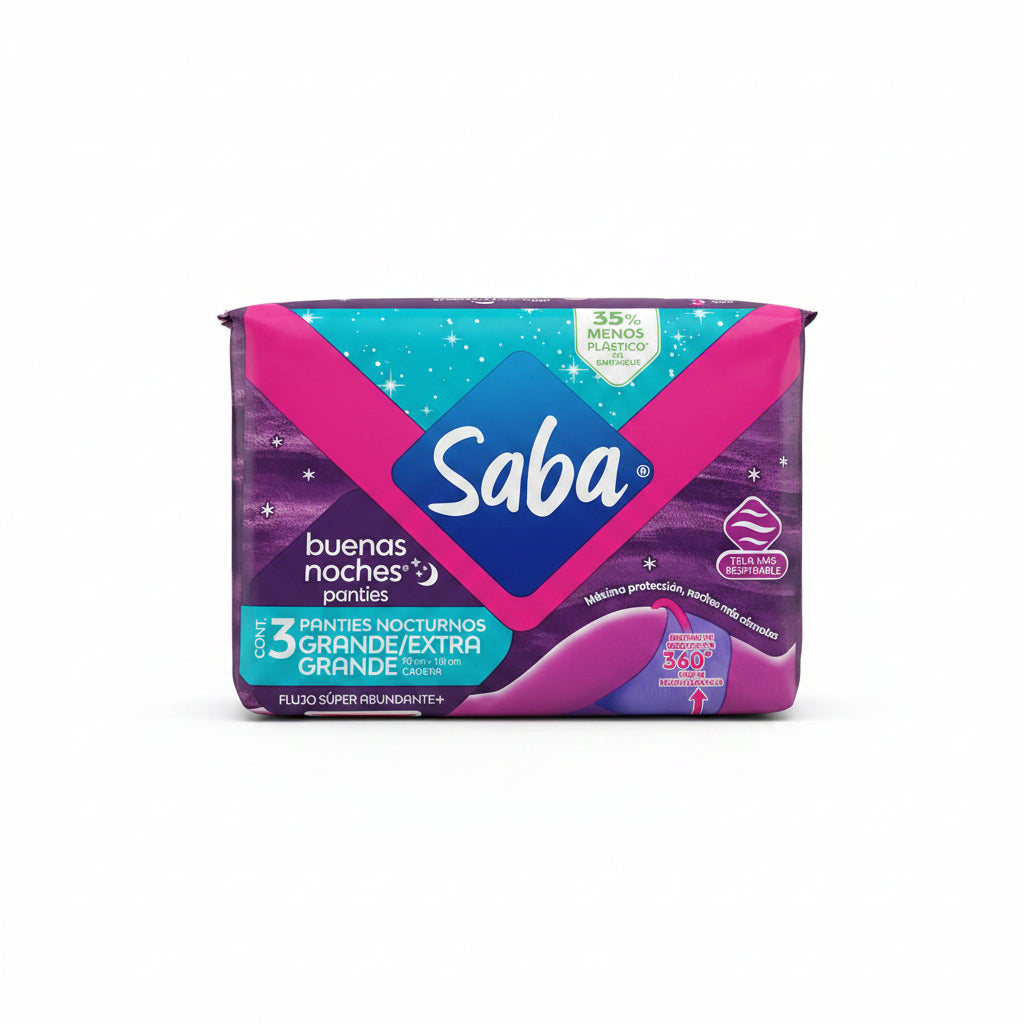 PANTIES DESECHABLES BUENAS NOCHES SABA G 3U
