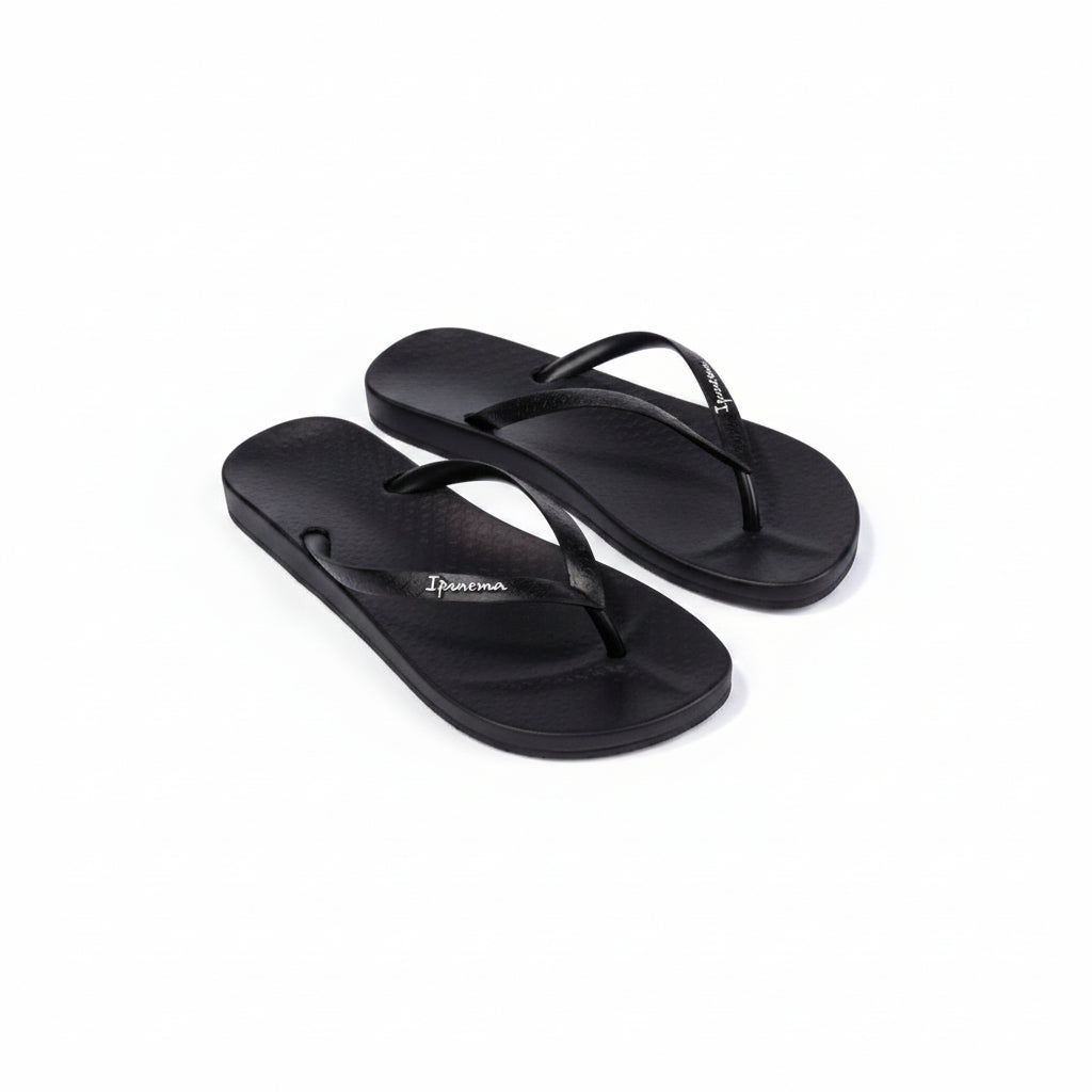 FLIP FLOP DE DAMA LISA NEGRA