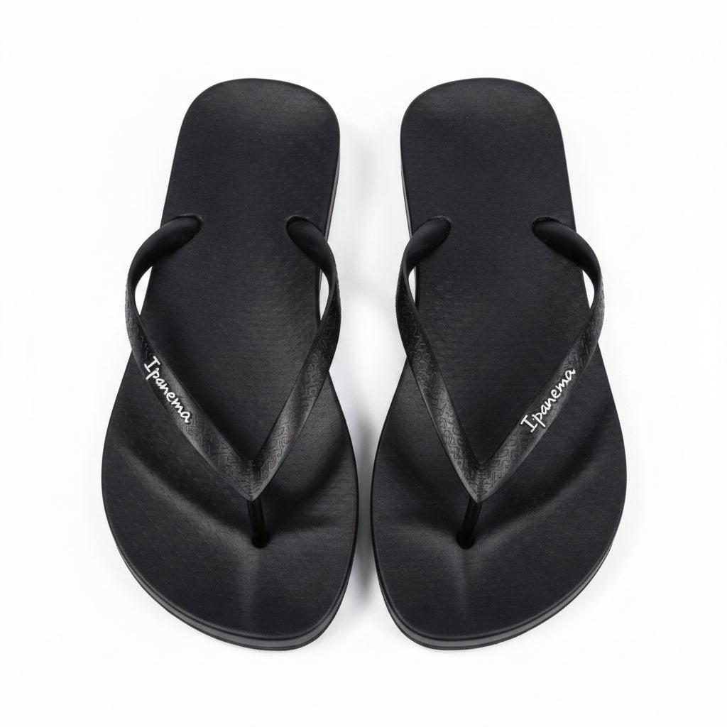 FLIP FLOP DE DAMA LISA NEGRA