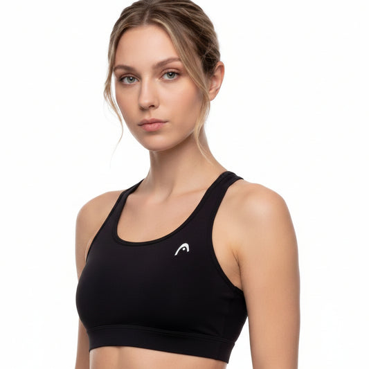 TOP DE DAMA NEGRO DEPORTIVO HEAD