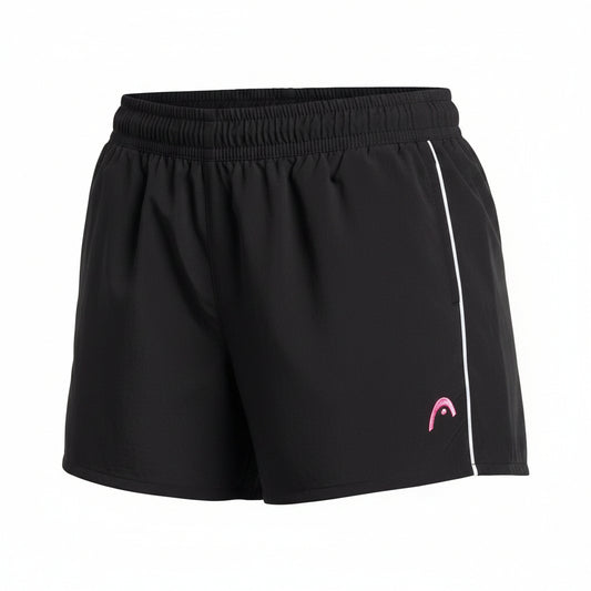 SHORT DE DAMA NEGRO DEPORTIVO HEAD