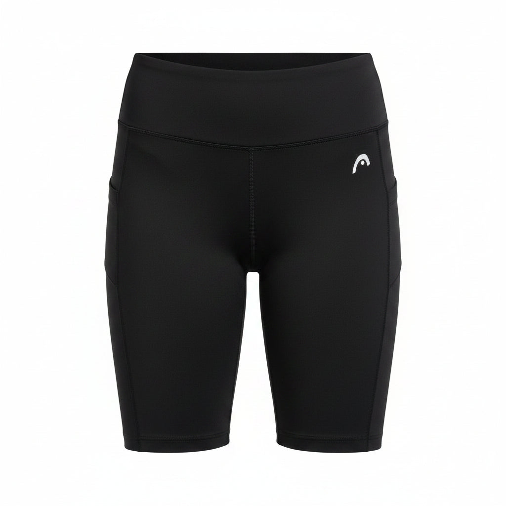 LEGGINGS DE DAMA NEGRO A LA RODILLA DEPORTIVO
