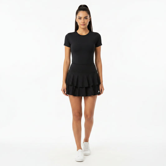 FALDA PANTALÓN COLOR NEGRO DEPORTIVA HEAD