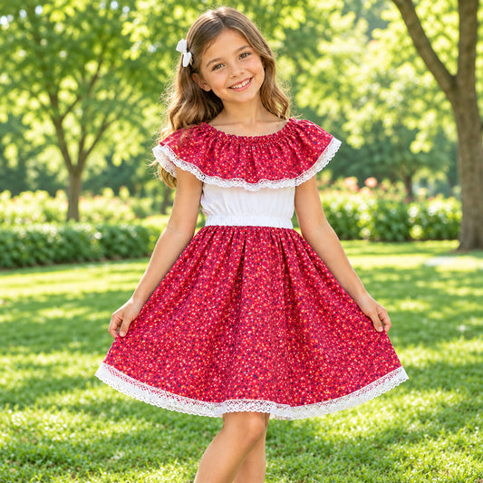 VESTIDO TÍPICO DE NIÑA ZARAZA