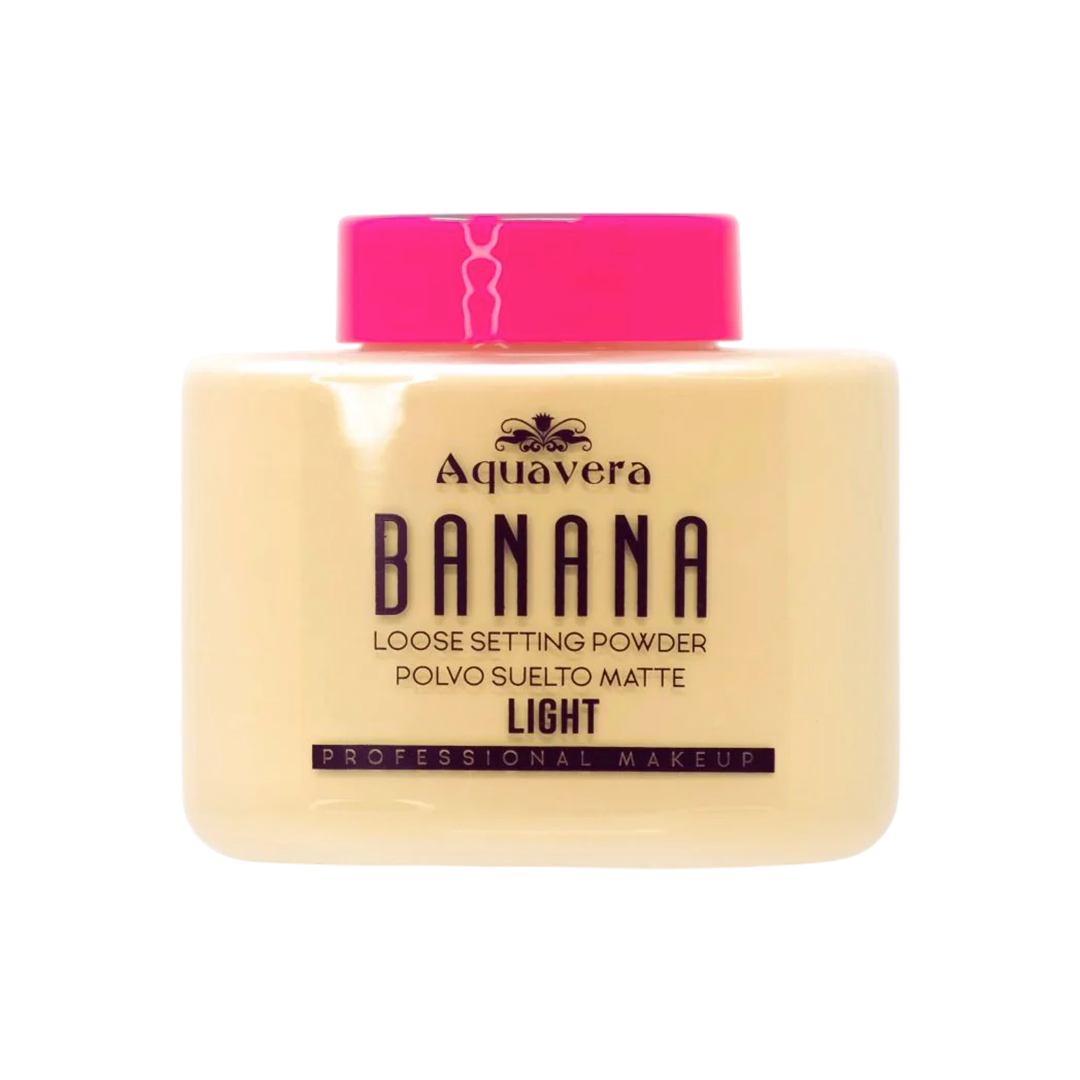 POLVO SUELTO BANANA LIGHT AQUAVERA 42GR