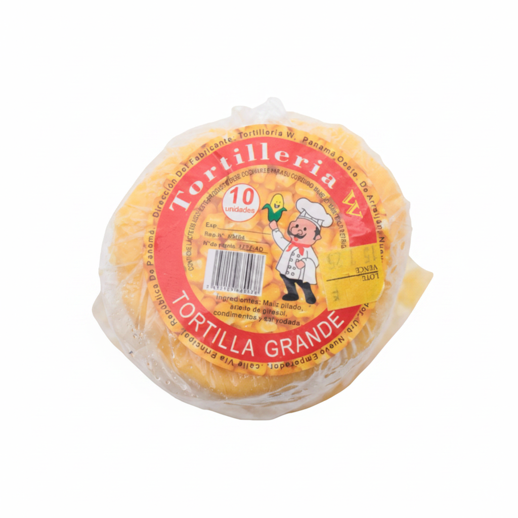 TORTILLAS DE MAIZ TORTILLERIA W 320GR