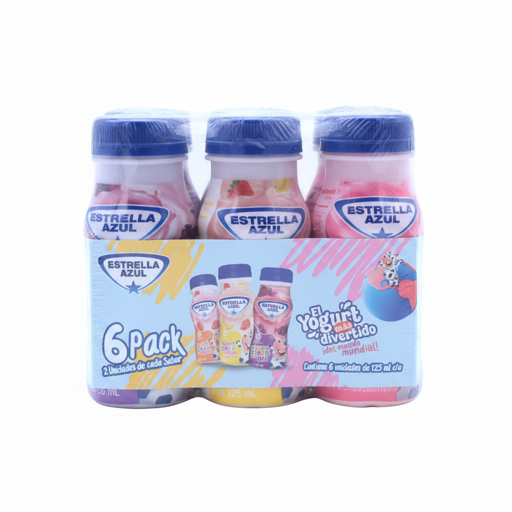 YOGURT BEBIBLE FRESA 6PCK 125ML