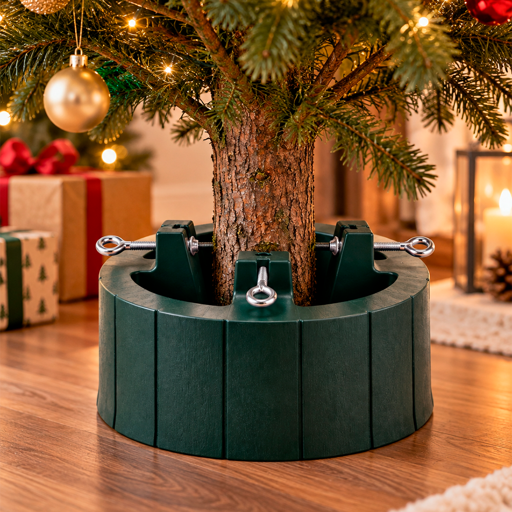 BASE PLÁSTICA PARA ÁRBOL DE NAVIDAD