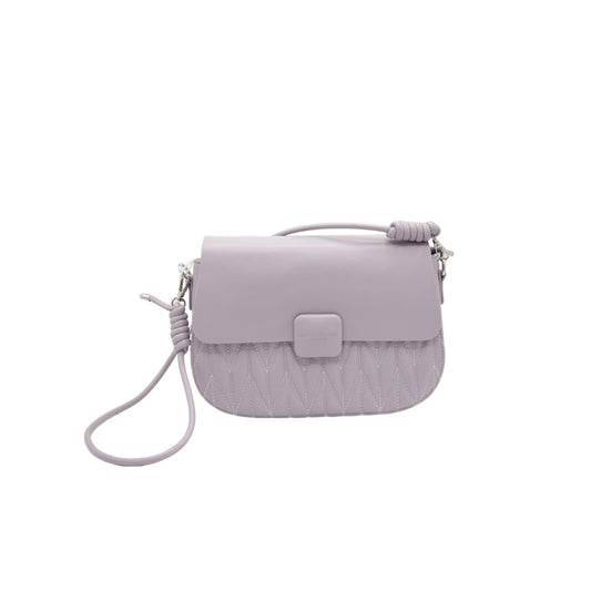 CROSSBODY COLOR MALVA CORREA AJUSTABLE