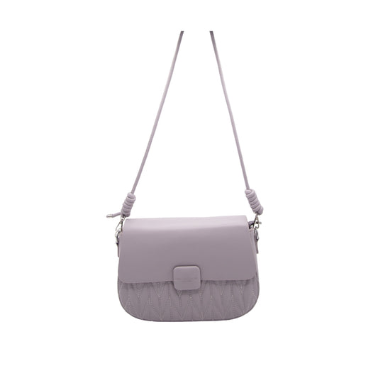 CROSSBODY COLOR MALVA CORREA AJUSTABLE