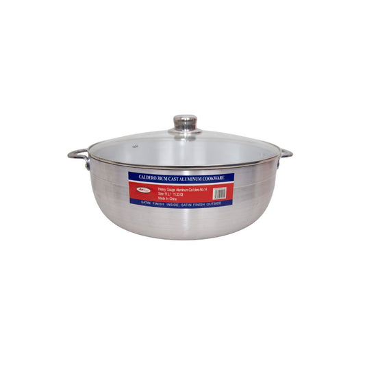 PAILA CON TAPA 38CM