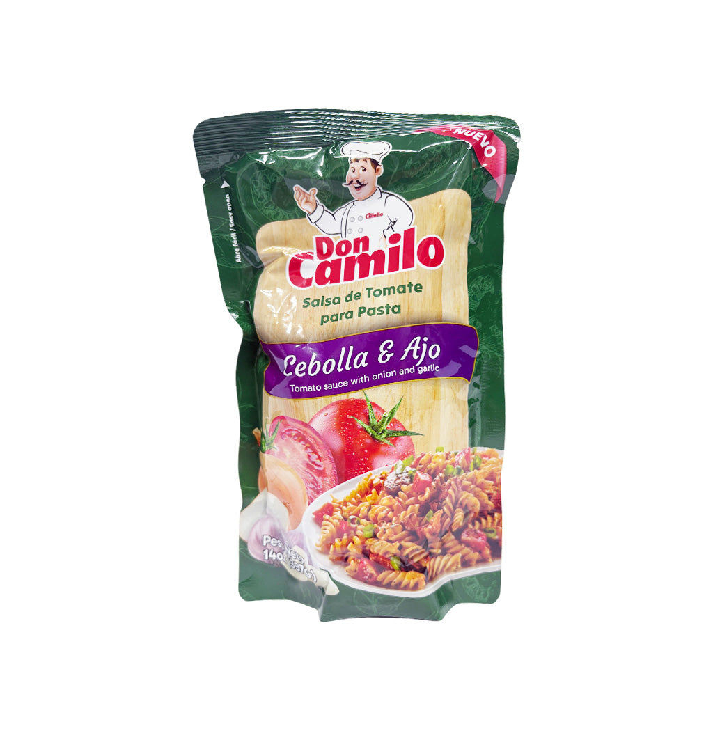 SALSA DE TOMATE CEBOLLA/AJO DON CAMILO 14OZ