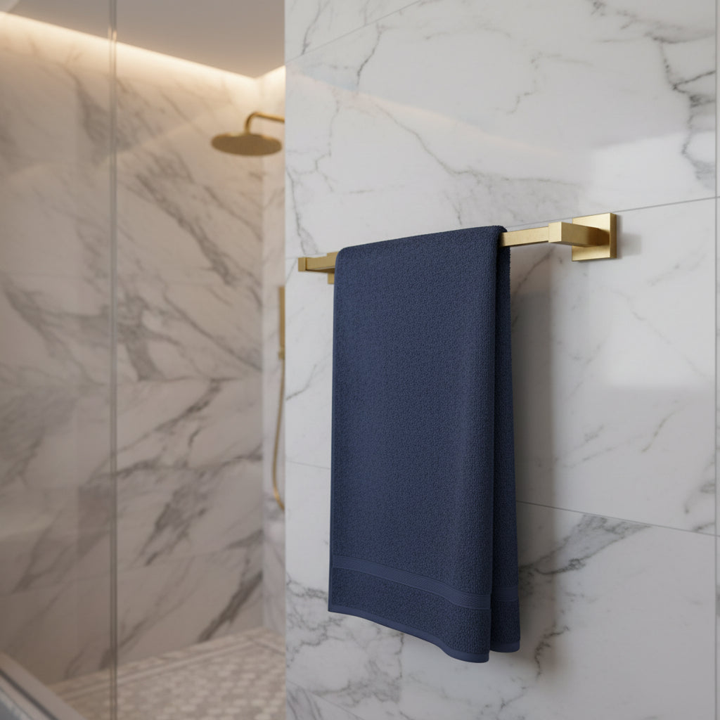 TOALLA DE BAÑO AZUL