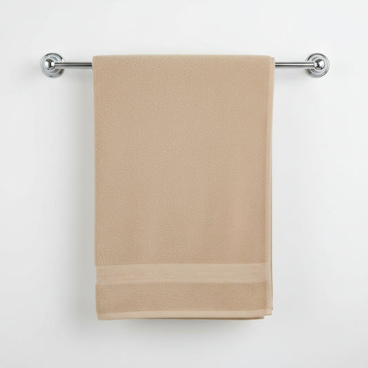 TOALLA DE BAÑO CREMA