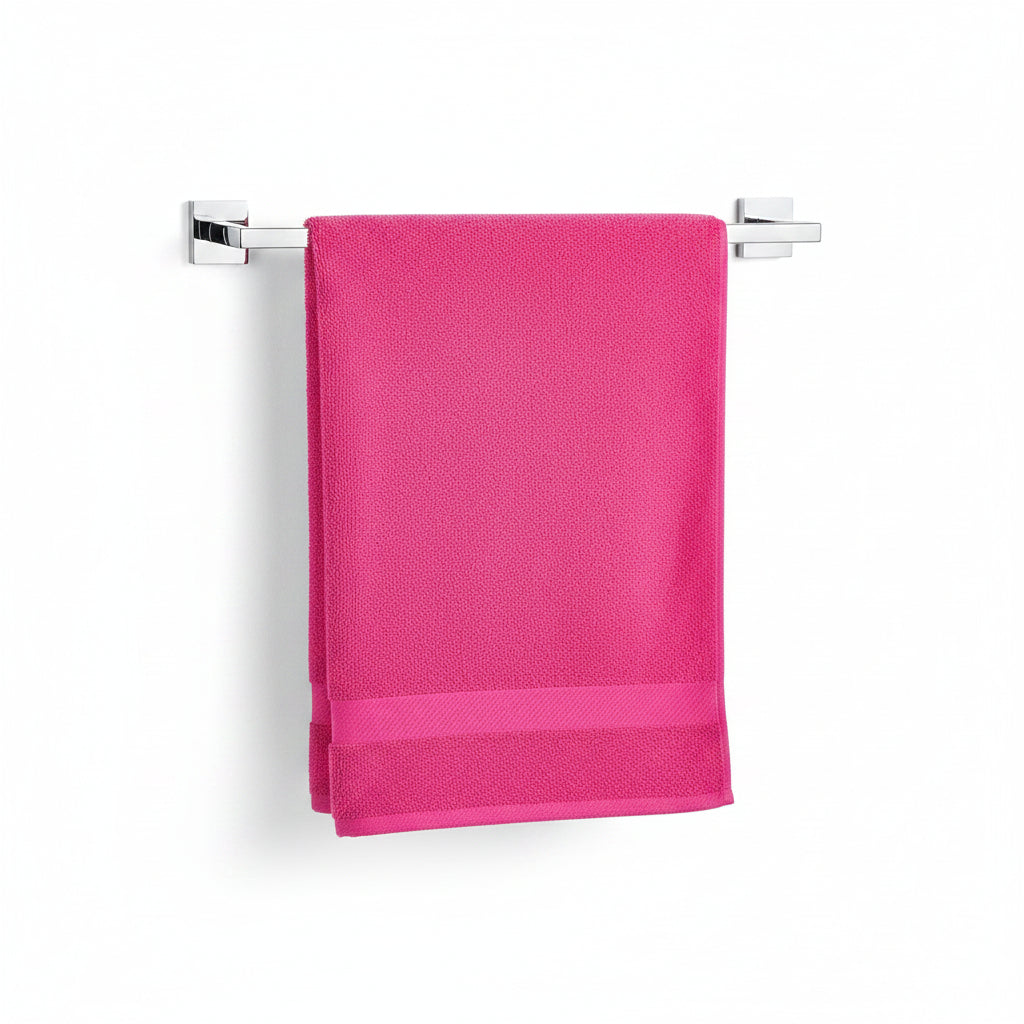 TOALLA DE MANO FUCSIA