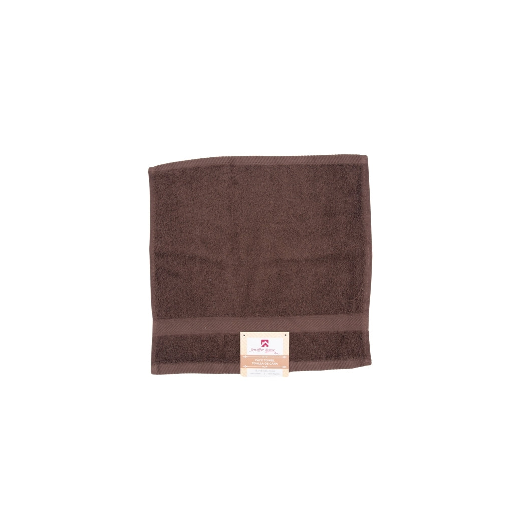 TOALLA DE CARA CHOCOLATE OSCURO