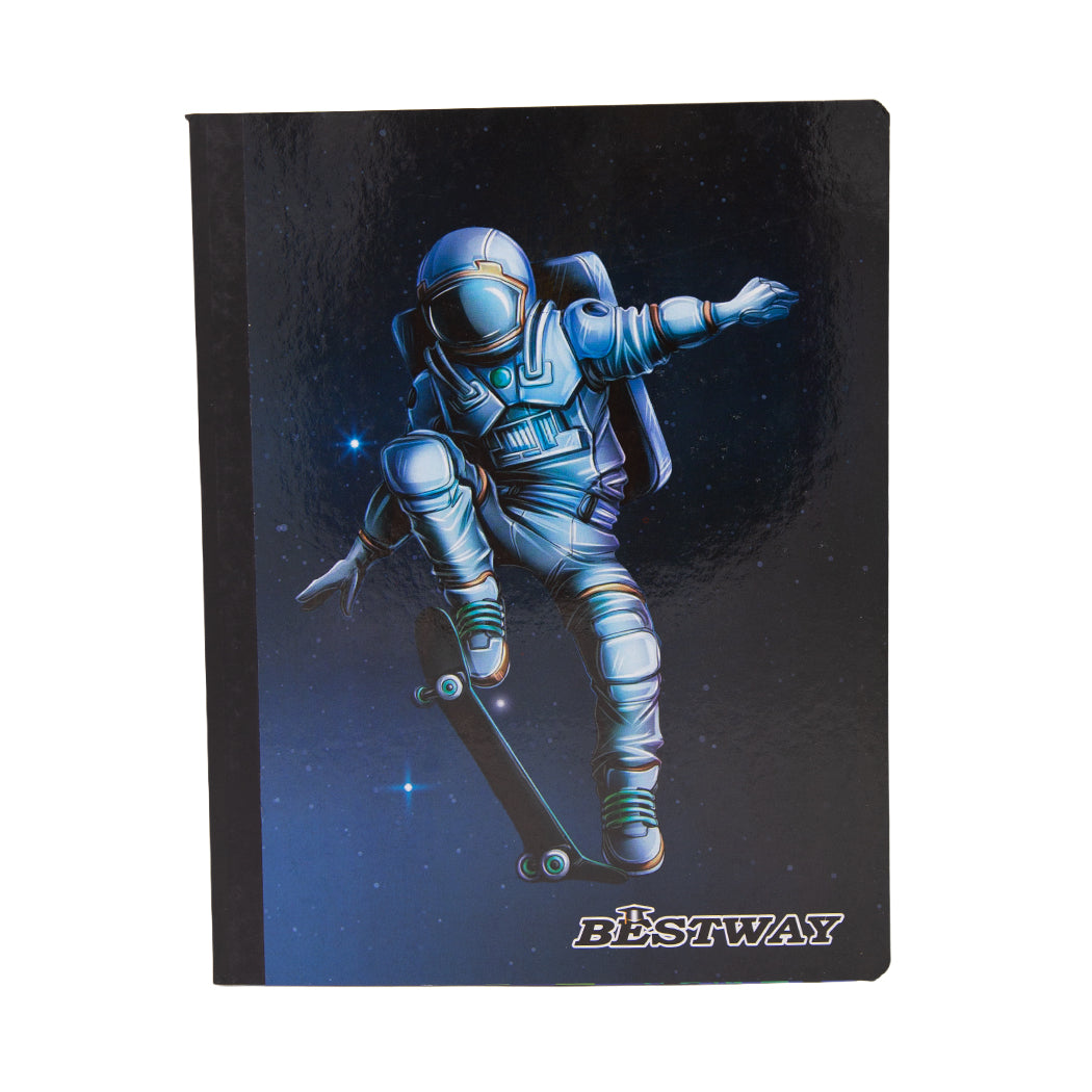 CUADERNO RAYA ANCHA DISEÑO DE ASTRONAUTA