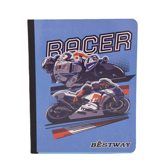 CUADERNO RAYA ANCHA DISEÑO DE MOTOS