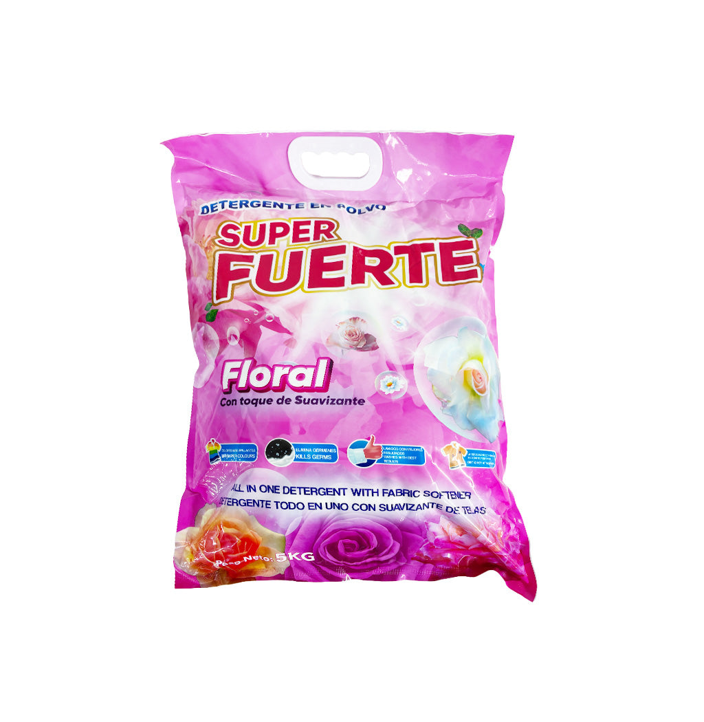 DETERGENTE EN POLVO FLORAL 5KG
