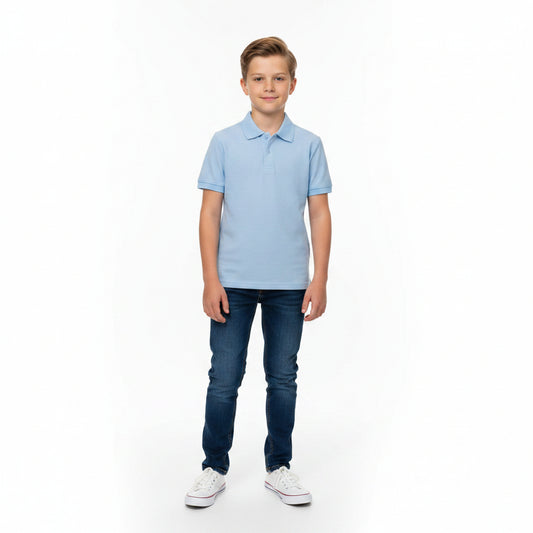 T-SHIRT POLO MANGA CORTA CLÁSICO