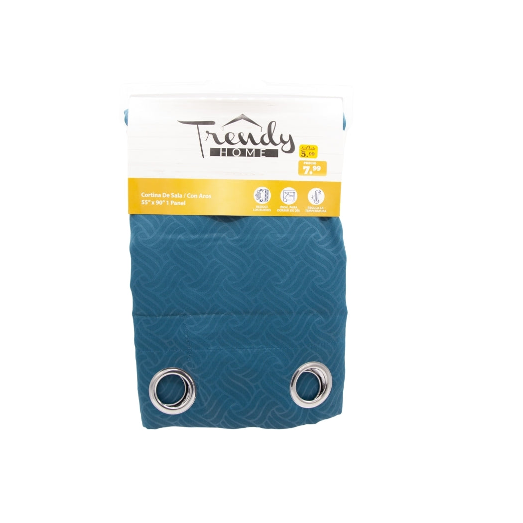 CORTINA BLACK OUT SOLIDA CON RELIEVE