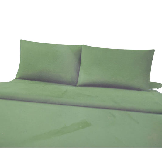 JUEGO DE SABANAS VERDE QUEEN